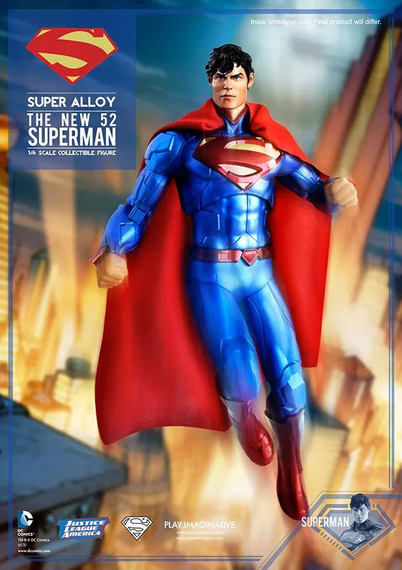 Super Alloy 1/6 Collectible Figure Series - NEW 52 Superman Limited Editionㅤ – P. I. – ActionFigureBrasil
