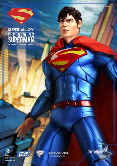 Super Alloy 1/6 Collectible Figure Series - NEW 52 Superman Limited Editionㅤ – P. I. – ActionFigureBrasil — acessórios