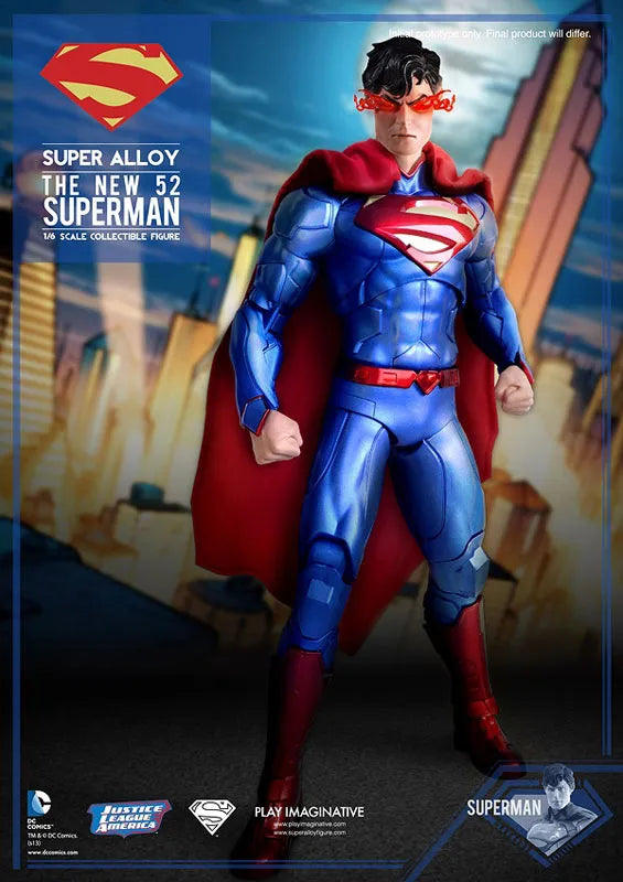 Super Alloy 1/6 Collectible Figure Series - NEW 52 Superman Limited Editionㅤ – P. I. – ActionFigureBrasil