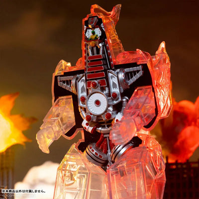 Super Cyborg / Mighty Morphin Power Rangers: Dragonzord Clear verㅤ – Super 7 – ActionFigure Brasil — close