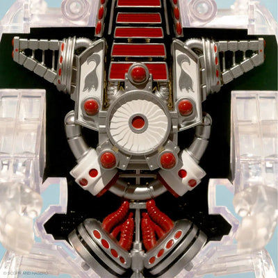 Super Cyborg / Mighty Morphin Power Rangers: Dragonzord Clear verㅤ – Super 7 – ActionFigure Brasil — iluminação de estúdio