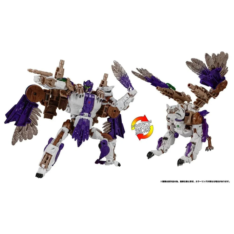 Super Lifeform Transformers: Beast Wars Metals - TigerHawk - Leader Class - Transformers Legacy (TL-64) - Transformers Legacy United (Hasbro, Takara Tomy)ㅤ – Takara Tomy – ActionFigureBrasil