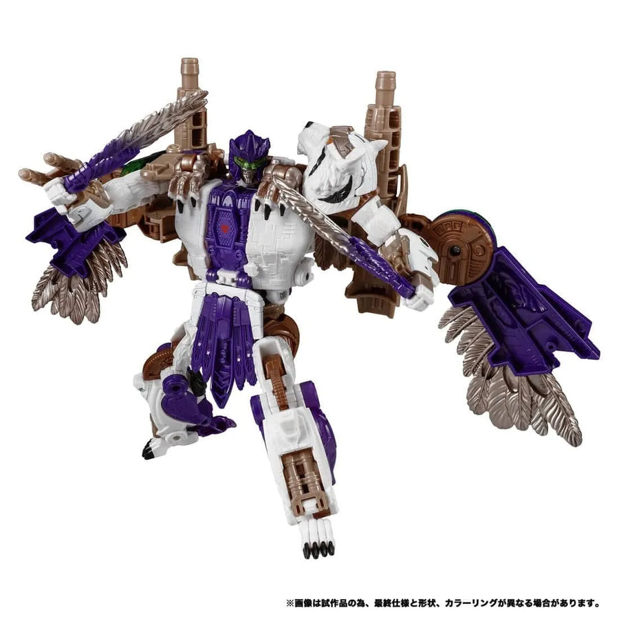 Super Lifeform Transformers: Beast Wars Metals - TigerHawk - Leader Class - Transformers Legacy (TL-64) - Transformers Legacy United (Hasbro, Takara Tomy)ㅤ – Takara Tomy – ActionFigureBrasil