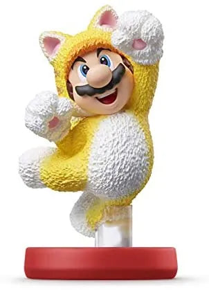 Super Mario 3D World - Peach Hime - Mario - Amiibo - Amiibo Super Mario Series - Neko Mario (Nintendo)ㅤ – Nintendo – ActionFigureBrasil — ângulo diferente