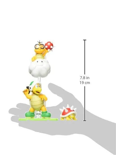 Super Mario Brothers - Hammer Bros. - Jugemu - Togezou - S.H.Figuarts - S.H.Figuarts Playsetㅤ – Bandai – ActionFigureBrasil