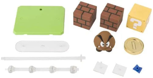 Super Mario Brothers - Kuribou - S.H.Figuarts - S.H.Figuarts Playset - Diorama Play Set A - A (Bandai)ㅤ – Bandai – ActionFigureBrasil