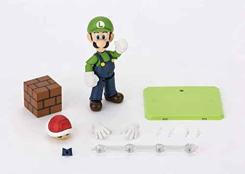 Super Mario Brothers - Luigi - S.H.Figuarts (Bandai)ㅤ – Bandai – ActionFigure Brasil