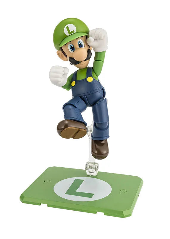 Super Mario Brothers - Luigi - S.H.Figuarts (Bandai Spirits)ㅤ – Bandai Spirits – ActionFigureBrasil