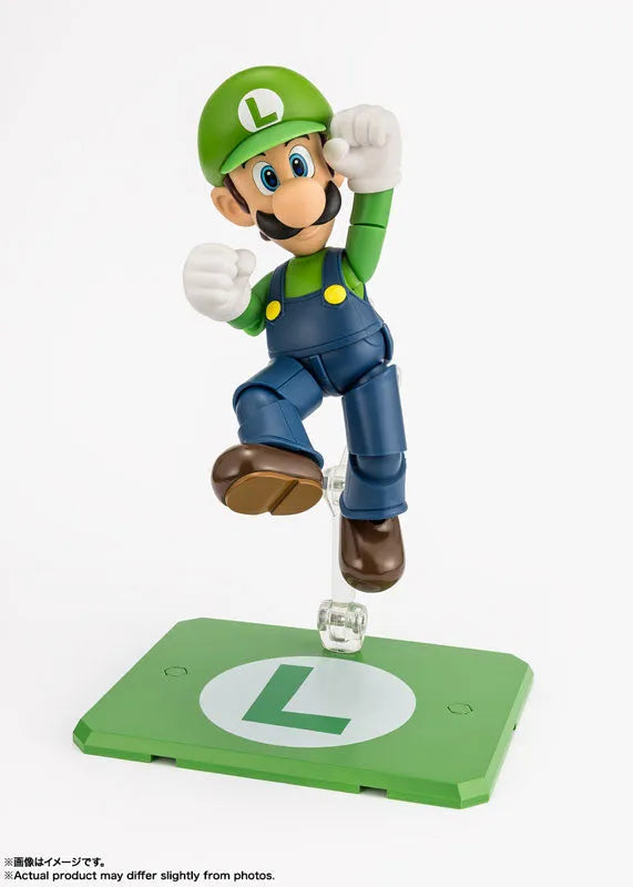 Super Mario Brothers - Luigi - S.H.Figuarts (Bandai Spirits)ㅤ – Bandai Spirits – ActionFigureBrasil