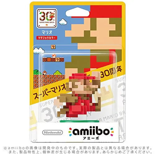 Super Mario Brothers - Mario - Amiibo - Amiibo Super Mario Bros. 30th Series - Classic Colour (Nintendo)ㅤ – Nintendo – ActionFigure Brasil