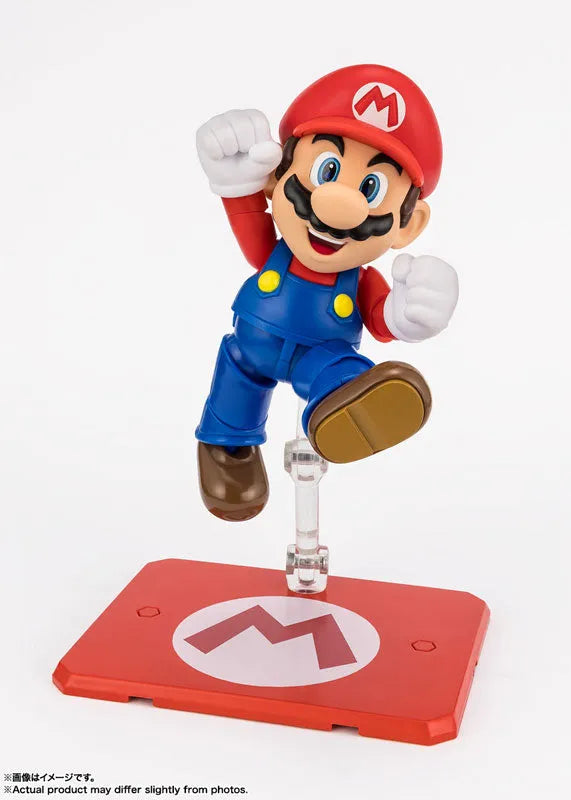 Super Mario Brothers - Mario - S.H.Figuarts (Bandai Spirits)ㅤ – Bandai Spirits – ActionFigureBrasil