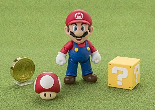 Super Mario Brothers - Mario - Super Kinoko - S.H.Figuarts (Bandai)ㅤ – Bandai – ActionFigure Brasil