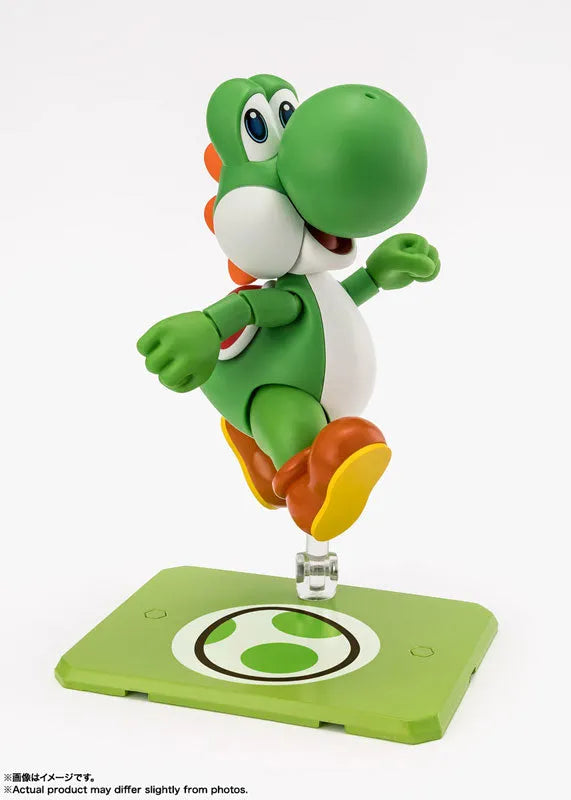 Super Mario Brothers - Yoshi - S.H.Figuarts (Bandai Spirits)ㅤ – Bandai Spirits – ActionFigureBrasil