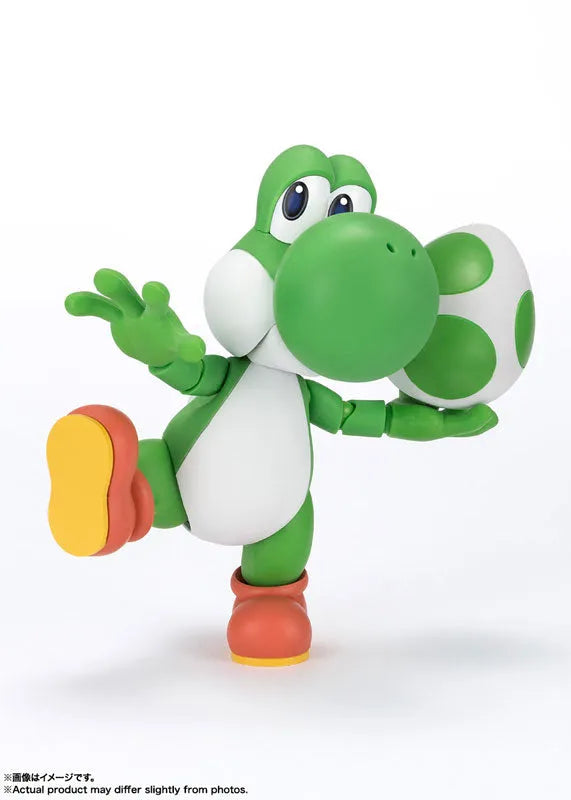 Super Mario Brothers - Yoshi - S.H.Figuarts (Bandai Spirits)ㅤ – Bandai Spirits – ActionFigureBrasil