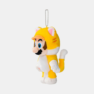 Super Mario - Power Up Plushie - Cat Mario - Nintendo Tokyo Exclusive (Nintendo Store)ㅤ – Nintendo Store – ActionFigureBrasil — ângulo diferente