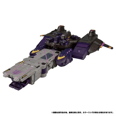 Super Robot Lifeform Transformers: Legend of the Microns - Shockwave - Titan Class - Transformers Legacy (TL-70) - Transformers Legacy United (Hasbro, Takara Tomy)ㅤ – Takara Tomy – ActionFigureBrasil — embalagem
