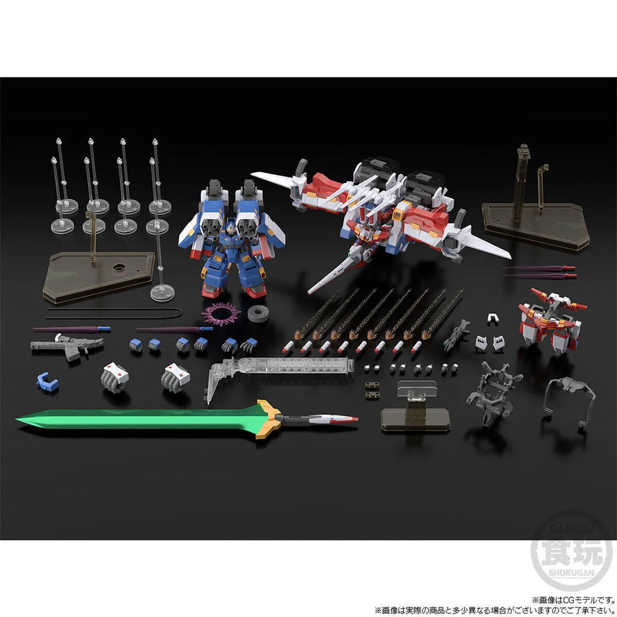 Super Robot Taisen OG: Original Generations - R-2 - R-2P R-2 Powered - R-3 - R-3P R-3 Powered - Bandai Shokugan - Candy Toy - SMP (Bandai) [Shop Exclusive]ㅤ – Bandai – ActionFigureBrasil