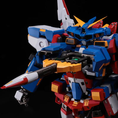 Super Robot Taisen - SRX-00 Super Robot X-Type - RIOBOT - Henkei Gattai SRX (Sentinel)ㅤ – Sentinel – ActionFigureBrasil — com base expositora