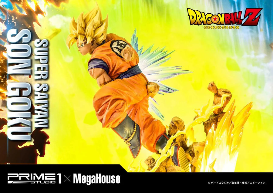 Super Saiyan Son Goku (Bonus Version) Dragon Ball Z – Prime1Studio – ActionFigure Brasil