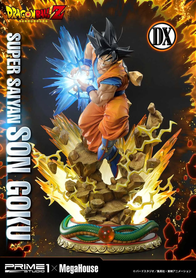 Super Saiyan Son Goku (Deluxe Bonus Version) Dragon Ball Z – Prime1Studio – ActionFigure Brasil