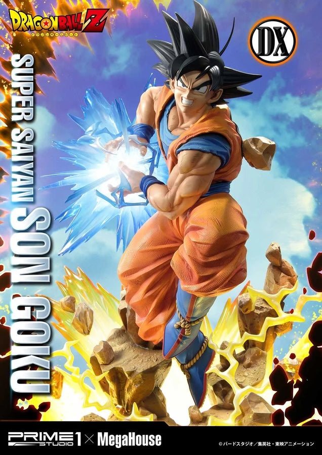 Super Saiyan Son Goku (Deluxe Bonus Version) Dragon Ball Z – Prime1Studio – ActionFigure Brasil