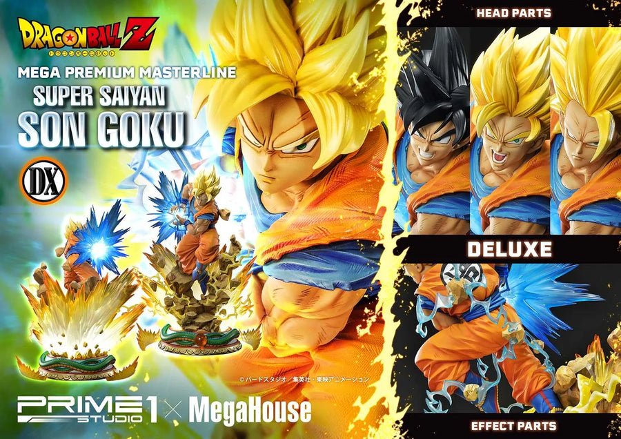 Super Saiyan Son Goku (Deluxe Bonus Version) Dragon Ball Z – Prime1Studio – ActionFigure Brasil