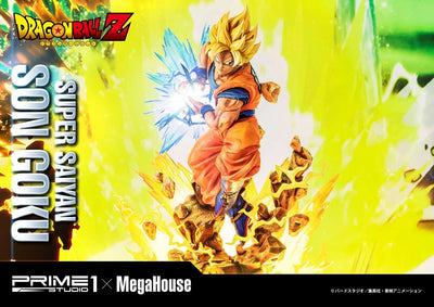 Super Saiyan Son Goku (Deluxe Bonus Version) Dragon Ball Z – Prime1Studio – ActionFigure Brasil