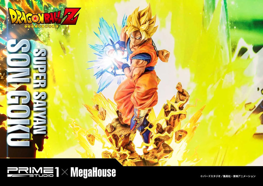 Super Saiyan Son Goku (Deluxe Bonus Version) Dragon Ball Z – Prime1Studio – ActionFigure Brasil