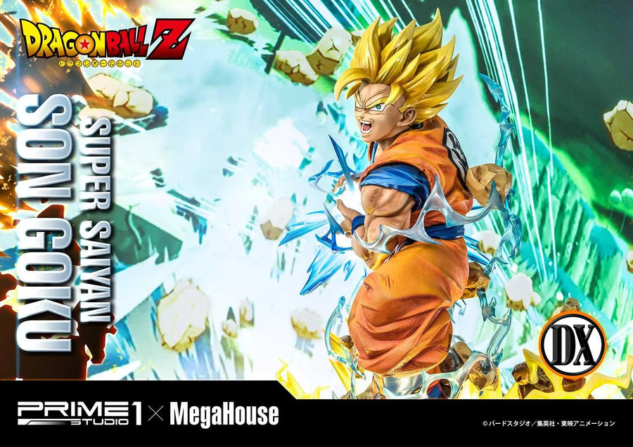 Super Saiyan Son Goku (Deluxe Bonus Version) Dragon Ball Z – Prime1Studio – ActionFigure Brasil