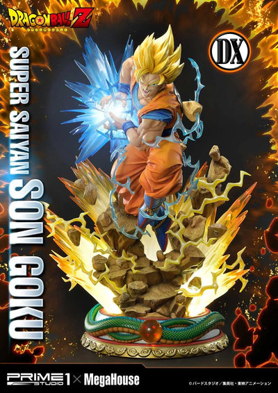 Super Saiyan Son Goku (Deluxe Version) Dragon Ball Z – Prime1Studio – ActionFigure Brasil