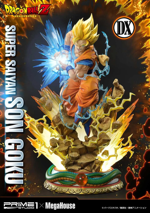 Super Saiyan Son Goku (Deluxe Version) Dragon Ball Z – Prime1Studio – ActionFigure Brasil