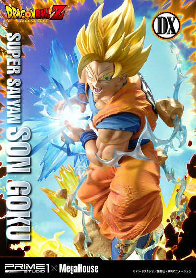 Super Saiyan Son Goku (Deluxe Version) Dragon Ball Z – Prime1Studio – ActionFigure Brasil