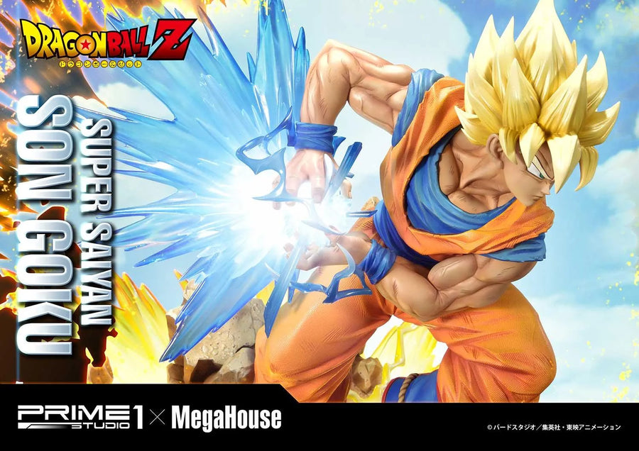 Super Saiyan Son Goku (Deluxe Version) Dragon Ball Z – Prime1Studio – ActionFigure Brasil