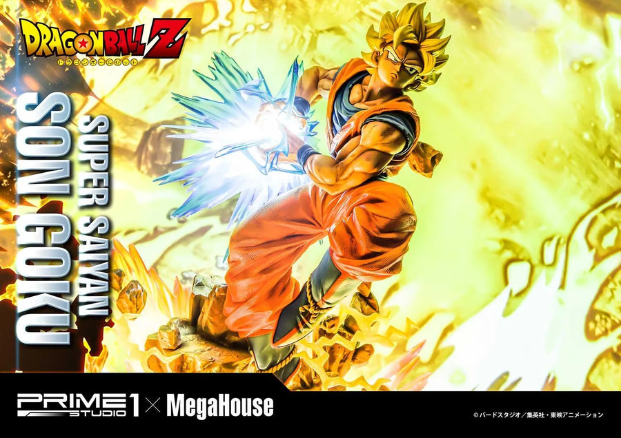 Super Saiyan Son Goku (Deluxe Version) Dragon Ball Z – Prime1Studio – ActionFigure Brasil