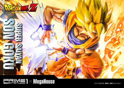 Super Saiyan Son Goku (Deluxe Version) Dragon Ball Z – Prime1Studio – ActionFigure Brasil