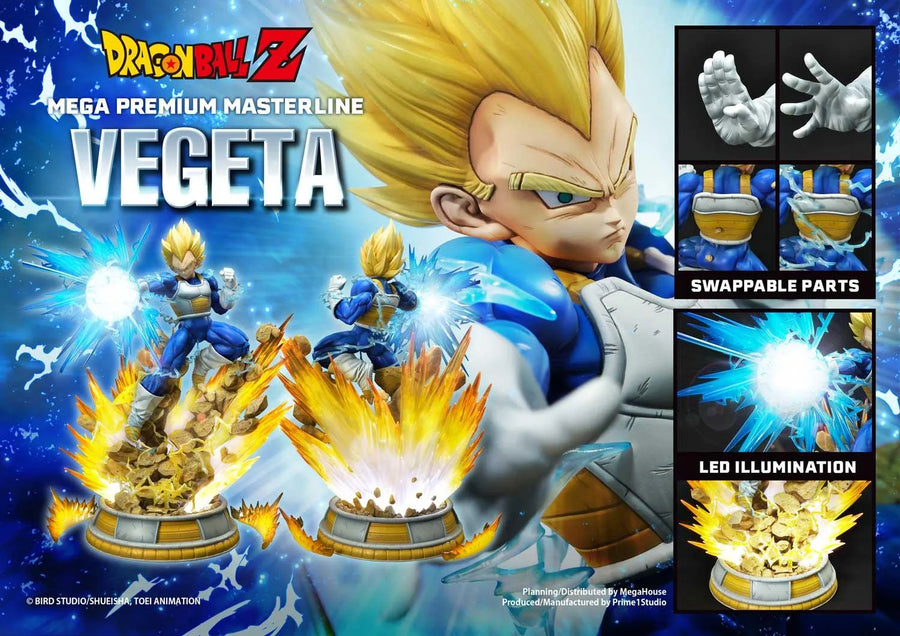Super Saiyan Vegeta (Bonus Version) Dragon Ball Z – Prime1Studio – ActionFigure Brasil