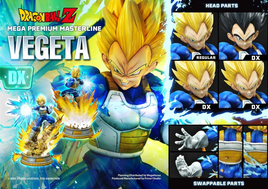 Super Saiyan Vegeta (Deluxe Bonus Version) Dragon Ball Z – Prime1Studio – ActionFigure Brasil