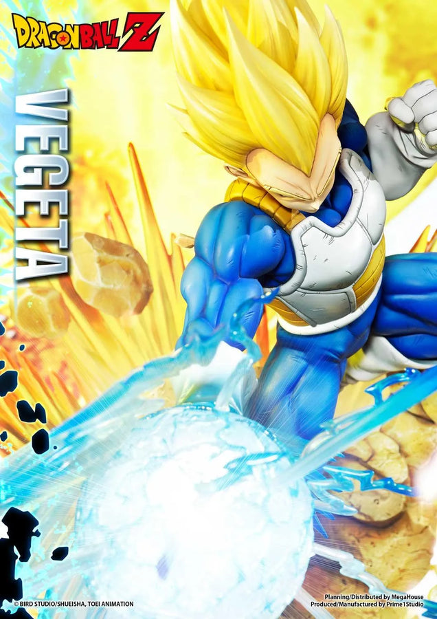 Super Saiyan Vegeta (Deluxe Bonus Version) Dragon Ball Z – Prime1Studio – ActionFigure Brasil