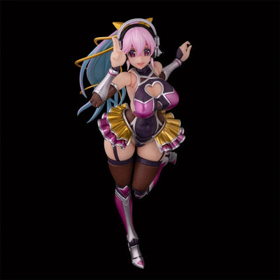 Super Sonico (Taimanin Ni Narimausu Version) – Sentinel – ActionFigure Brasil — com base expositora
