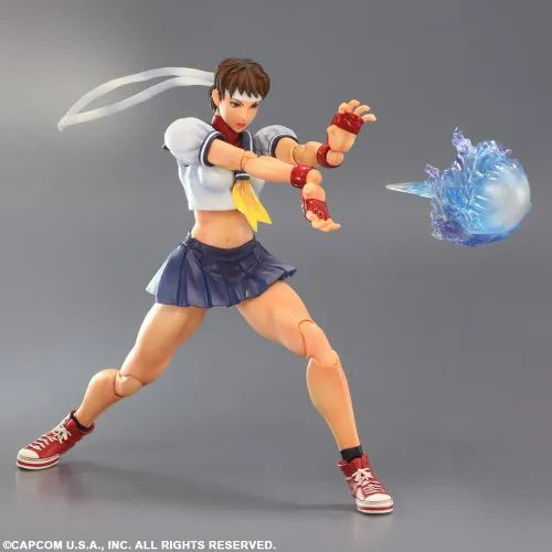 Super Street Fighter IV: Arcade Edition - Kasugano Sakura - Play Arts Kai (Square Enix)ㅤ – Square Enix – ActionFigure Brasil