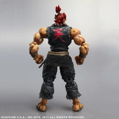 Super Street Fighter IV - Gouki - Play Arts Kai (Square Enix)ㅤ – Square Enix – ActionFigureBrasil — acessórios