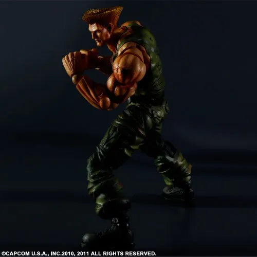 Super Street Fighter IV - Guile - Play Arts Kai (Square Enix)ㅤ – Square Enix – ActionFigure Brasil