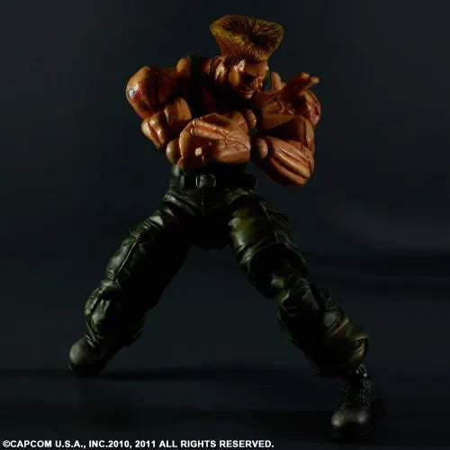 Super Street Fighter IV - Guile - Play Arts Kai (Square Enix)ㅤ – Square Enix – ActionFigure Brasil