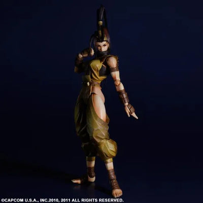 Super Street Fighter IV - Ibuki - Play Arts Kai (Square Enix)ㅤ – Square Enix – ActionFigureBrasil — ângulo diferente