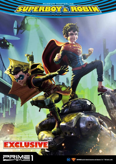 Superboy & Robin (Exclusive Version) Superman (Comics) – Prime1Studio – ActionFigure Brasil