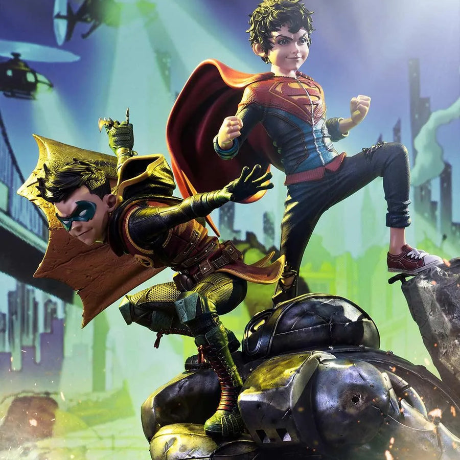 Superboy & Robin (Exclusive Version) Superman (Comics) – Prime1Studio – ActionFigure Brasil