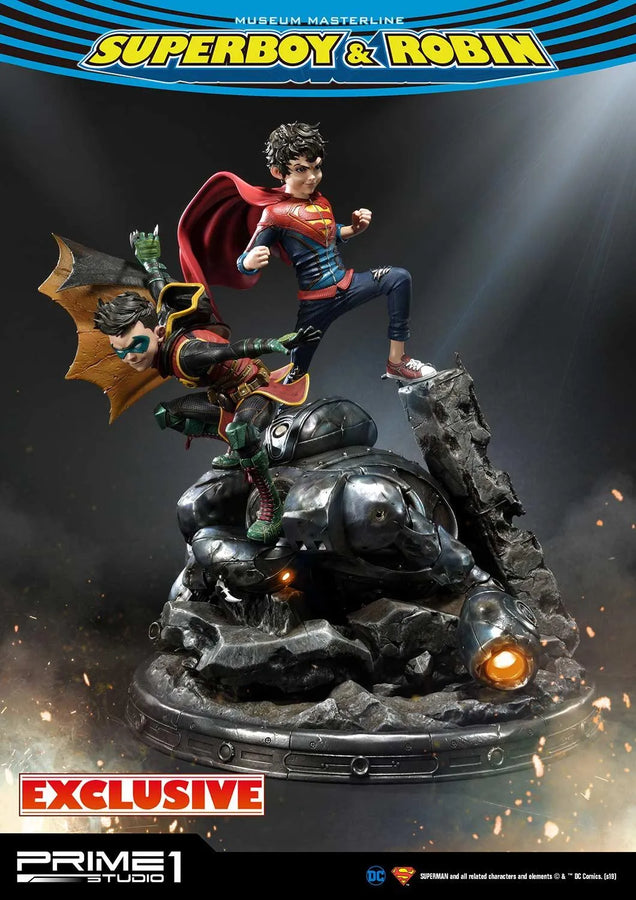 Superboy & Robin (Exclusive Version) Superman (Comics) – Prime1Studio – ActionFigure Brasil