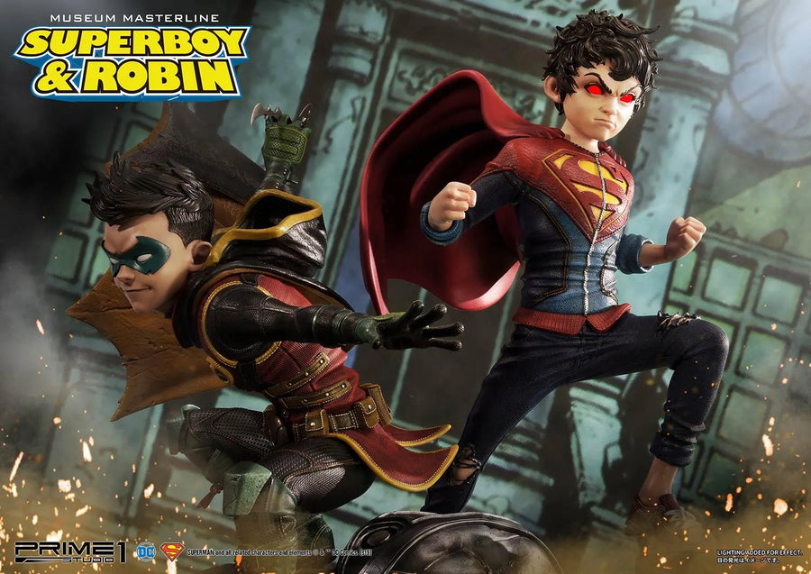 Superboy & Robin (Exclusive Version) Superman (Comics) – Prime1Studio – ActionFigure Brasil