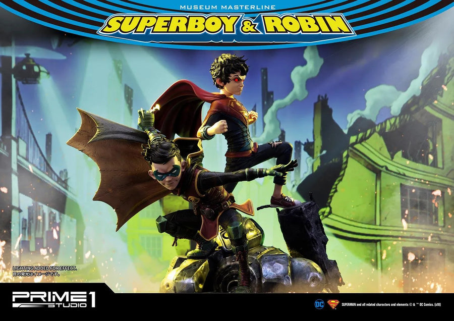 Superboy & Robin (Exclusive Version) Superman (Comics) – Prime1Studio – ActionFigure Brasil