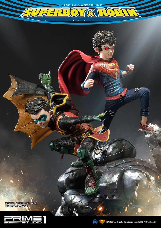 Superboy & Robin (Exclusive Version) Superman (Comics) – Prime1Studio – ActionFigure Brasil